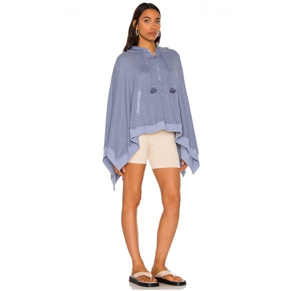 Lovers and Friends Antoine Poncho in Serenity Blue - Picture 1 of 7
